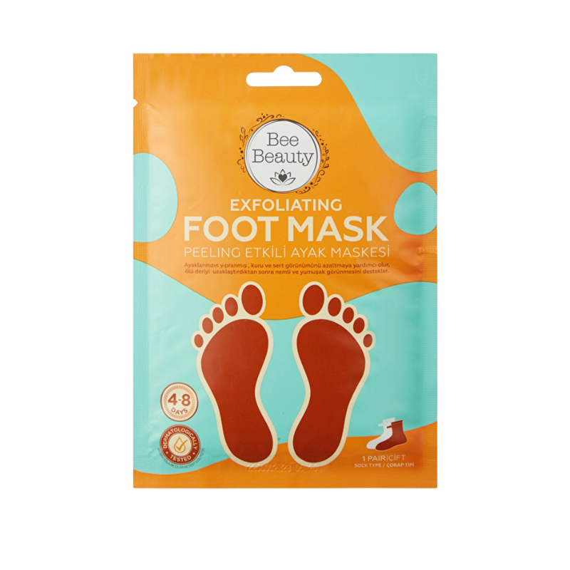بي بيوتي - ماسك مقشر قدمين